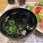 スタンドふじ - 名物魚盛り+ 昼飯セット