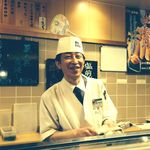 Sushi Tsukiji Nihonkai - 1人でもカウンターで楽しいおしゃべりしながら頂けますよ！