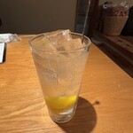 季節料理かたやま - ノンケミカルレモン酎ハイ