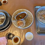 地獄蒸し工房 鉄輪 - 籠3段分まで一度に蒸せます