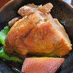 茶房 空花 - 豚肉の紹興酒煮　季節野菜添え