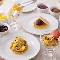 〈お好きなだけ絞って愉しむ〉和栗クリームのカスタマイズデザート