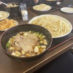 藤店うどん - 肉汁うどん　大 肉増し