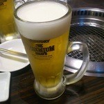 Yakinikudonyabamban - ビールで乾杯！！