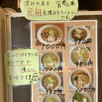 らー麺 ふしみ - メニュー2025.02