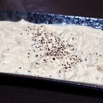 ルッカ - エノキのカルボナーラ