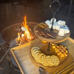 スモアもできるたき火スイーツセット