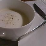 フランス料理店 ア・プ・プレ - 新生姜のスープ！超好き♪