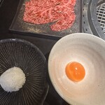 銀座焼肉 seigou - 和牛やきすき　ライスボール&こだわり卵