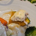 キッチン ブルー グローブ - 再び、南瓜を添えて