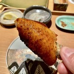 鳥匠いし井ひな - ⑧手羽中、山椒オイル