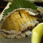 これをアワビと捉えるかトコブシと捉えるかは微妙なサイズだ。