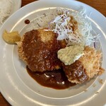 洋食や”B” - メンチカツとクリームコロッケ