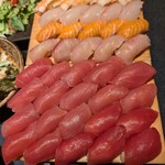 全席完全個室 寿司と天ぷら 漁天 - 