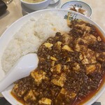 景徳鎮 - 四川風麻婆豆腐掛け御飯