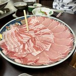湯元 湧駒荘 - 知床クリーンポークの豚しゃぶは肉質も柔らかく甘い！