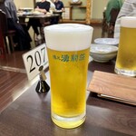 湯元 湧駒荘 - サッポロクラシックで次男坊と乾杯だぜ〜٩( ᐛ )و