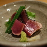 ぎんざ 一二岐 - 鰹の藁焼き
