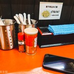 麺屋 浜堂 - カウンター