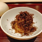 麻布台 粋 稲葉 - 茶そば黒トリュフがけ