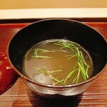 麻布台 粋 稲葉 - 鶏の清湯スープ