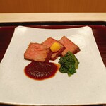 麻布台 粋 稲葉 - 仙台牛すき焼き風