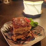 中野レンガ坂 洋食堂 葡萄 - デザートのティラミス