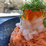 蘇TETSU - サーモン　白えび　イクラの三重奏