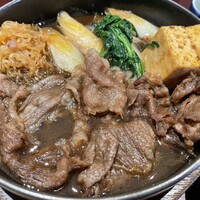 荒井屋 万國橋店 - お手軽牛鍋アップ