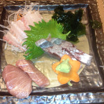 オーベルジュ - 太刀魚、鮪、ハマチ