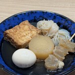 資さんうどん 両国店 - おでん５本セット ¥590