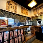 助平屋 - 店内カウンター