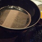 くずし鉄板 あばぐら - 潮汁