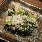 くずし鉄板 あばぐら - 菜の花 パルミジャーノチーズ