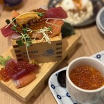 大衆海鮮 レトロ寿司酒場 えびすちゃん 梅田お初天神店 - 