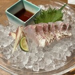 京都駅前酒場 聚楽第 - クエの塩炙り