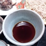 菊屋らん丸 - やさい天せいろ￥1480の絶品の無化調のつゆ（H26.7.4撮影）