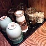 菊屋らん丸 - 調味料等（H26.7.4撮影）