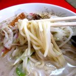 永楽亭 - 茹で加減柔々の麺！