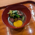 料理や まつもとけんじ - ⑨「 黒毛和牛のすき煮」