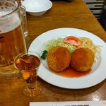 神谷バー - サクサククリームコロッケ♪