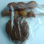 ディオ - うずら串<税抜>47円、鶏唐串<税抜>47円、メンチカツ<税抜>47円(2014.07.04)