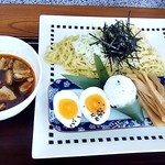 ねぎぼうず - つけ麺全景