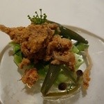 ウシマル - 胡瓜、蓴菜、金目鯛の胃