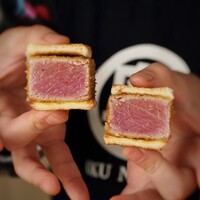 鮪の脱法カツサンド