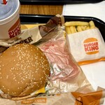 バーガーキング  - 料理写真:ワッパーチーズセット（ポテトとコーラゼロ）