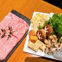 しゃぶしゃぶ すき焼 極上ステーキ兜 銀座店 -  しゃぶしゃぶ すき焼 極上ステーキ兜 銀座店 -