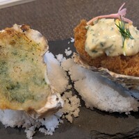 四ツ橋・新町 牡蠣と肉たらしビストロAKIRA - 