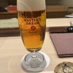 鮨みやもと - 生ビール