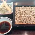 手打そば うどん あわ家 頌庵 - 天せいろの・・・